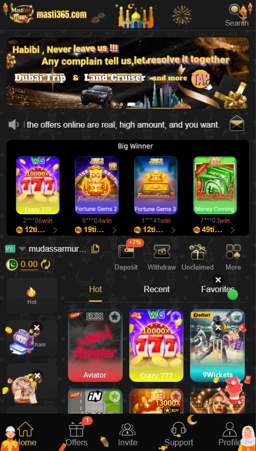 masti 365 game latest earning downloag Apk