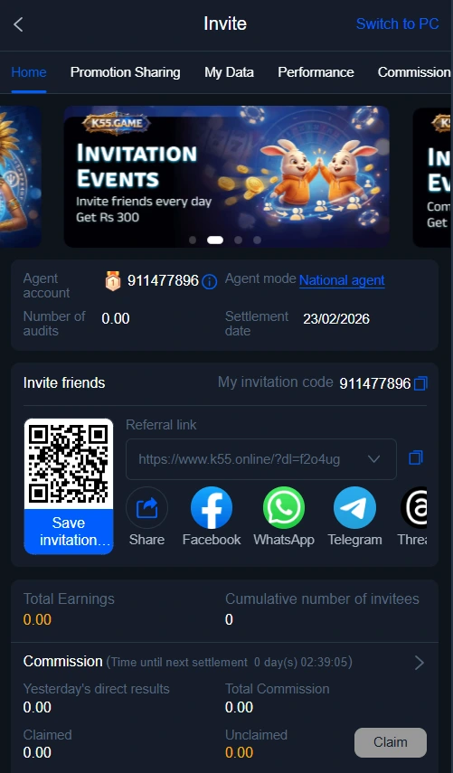 K55 Game download Apk