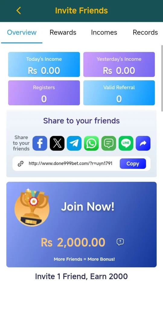 done999 game new earning apk