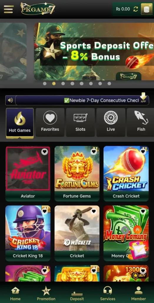 New game in 2026 Pkgame7 game