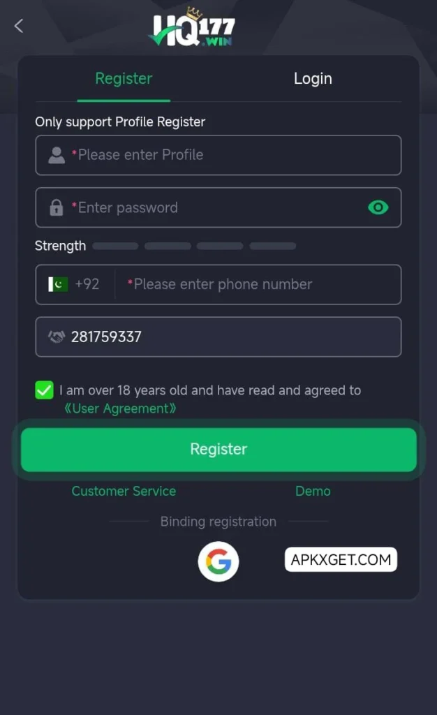 HQ177 Game download Apk