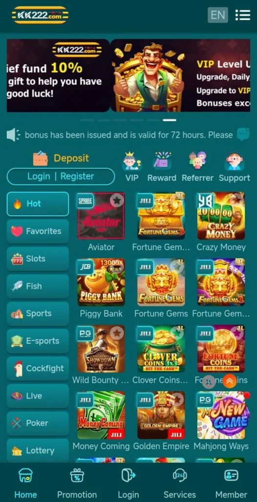 KK222 Game Apk
