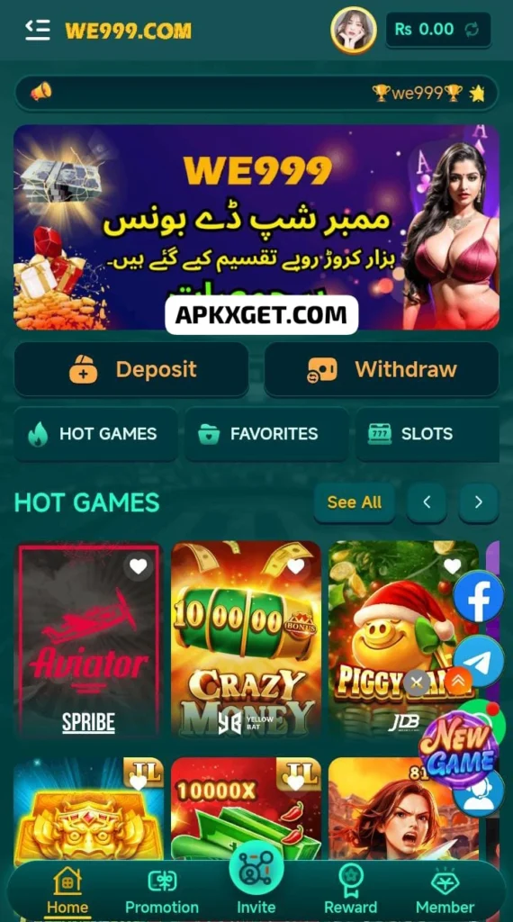 WE999 Game Apk in 2026