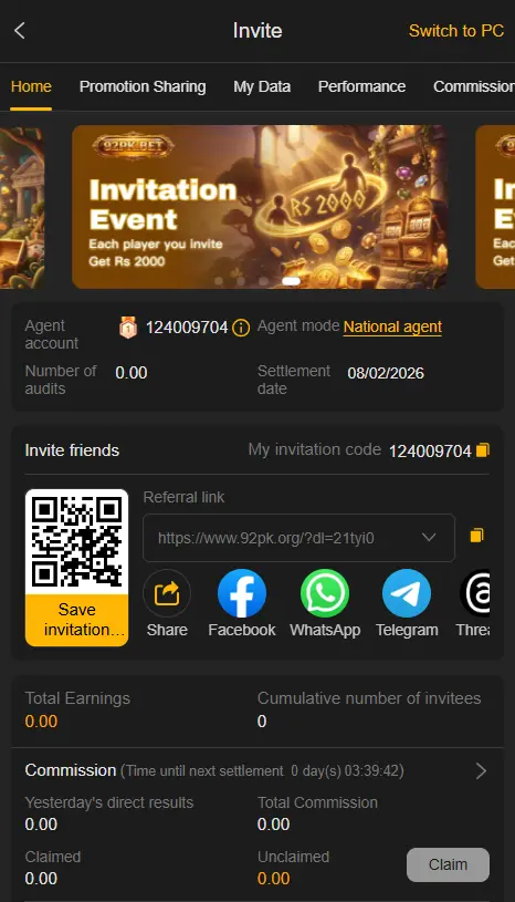 92PK BET Game Download Apk