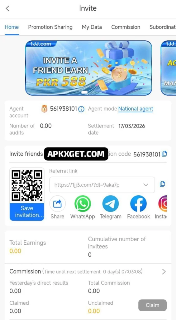 1JJ Game best earning apk in 2026