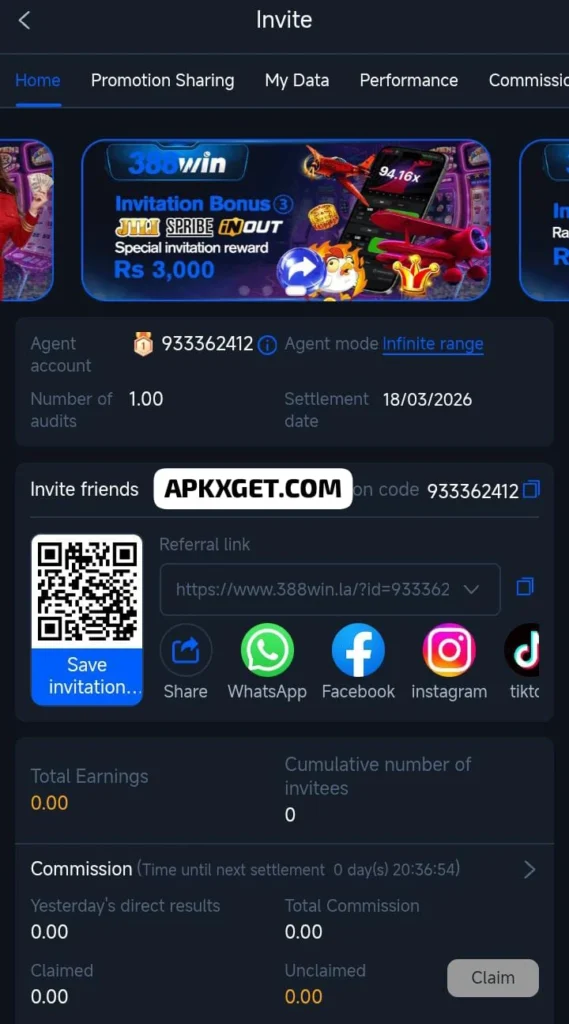 388WIN Game Best Earning Apk