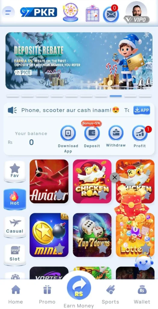 97PKR Game trending apk