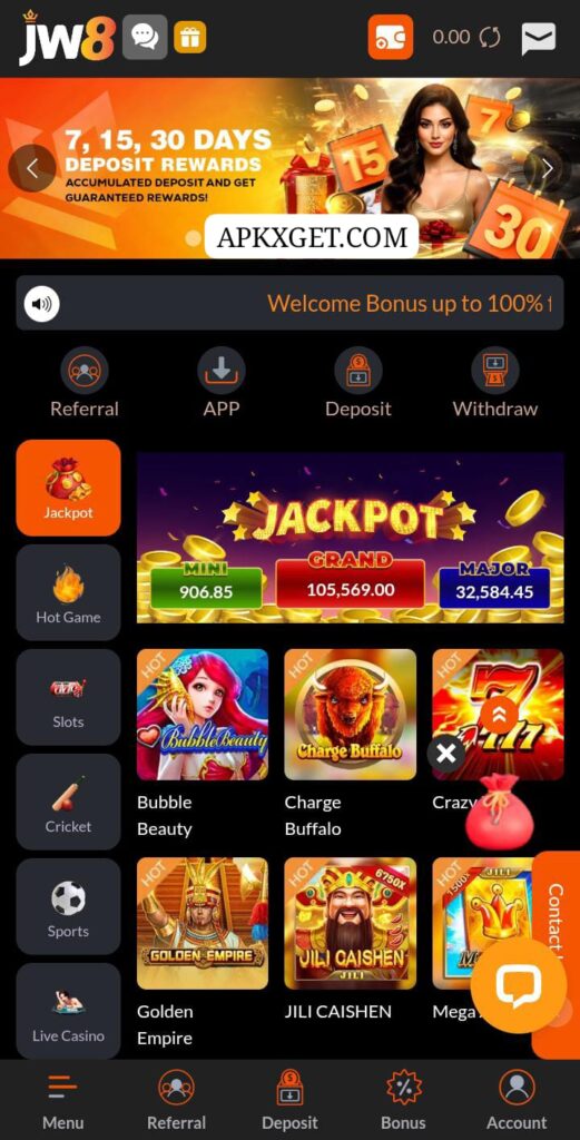 JW8 Game download apk