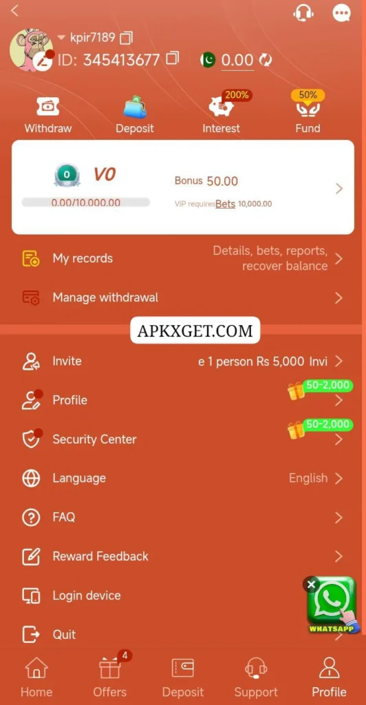 588Win Game New best earning apk