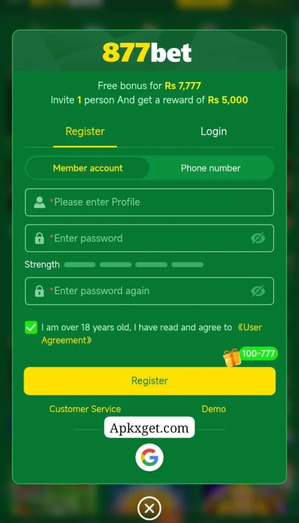 877Bet Download APK