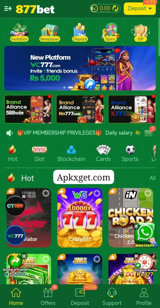 877 Bet download latest Apk