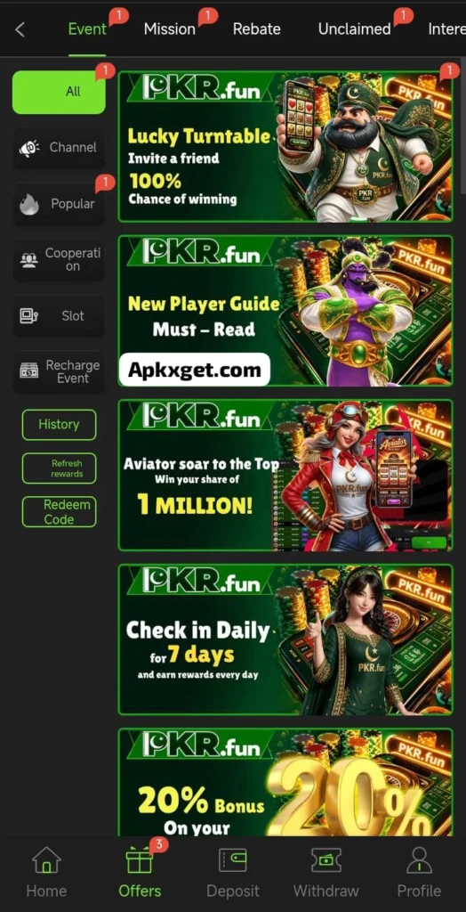 PKR Fun download Apk in 2026