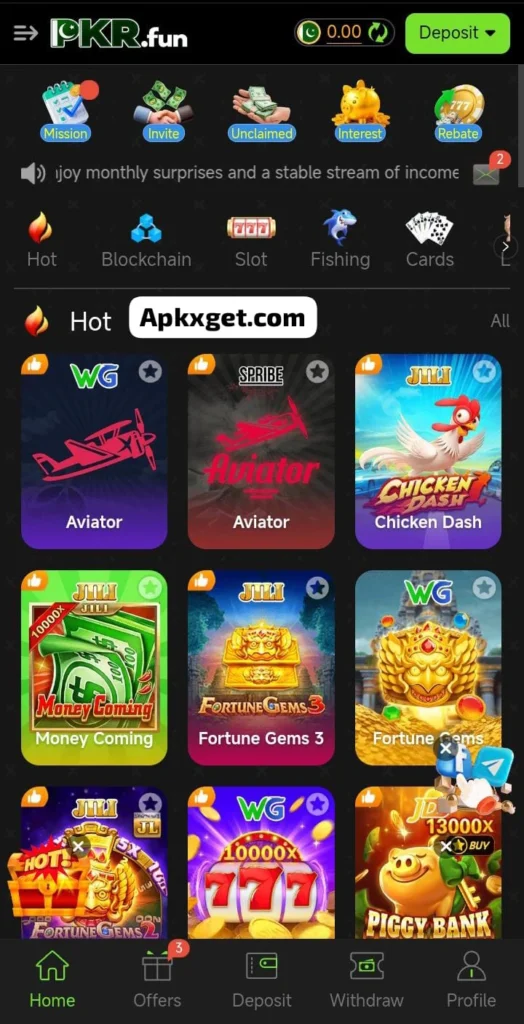 New earning game in pakistan pkr fun game 2026