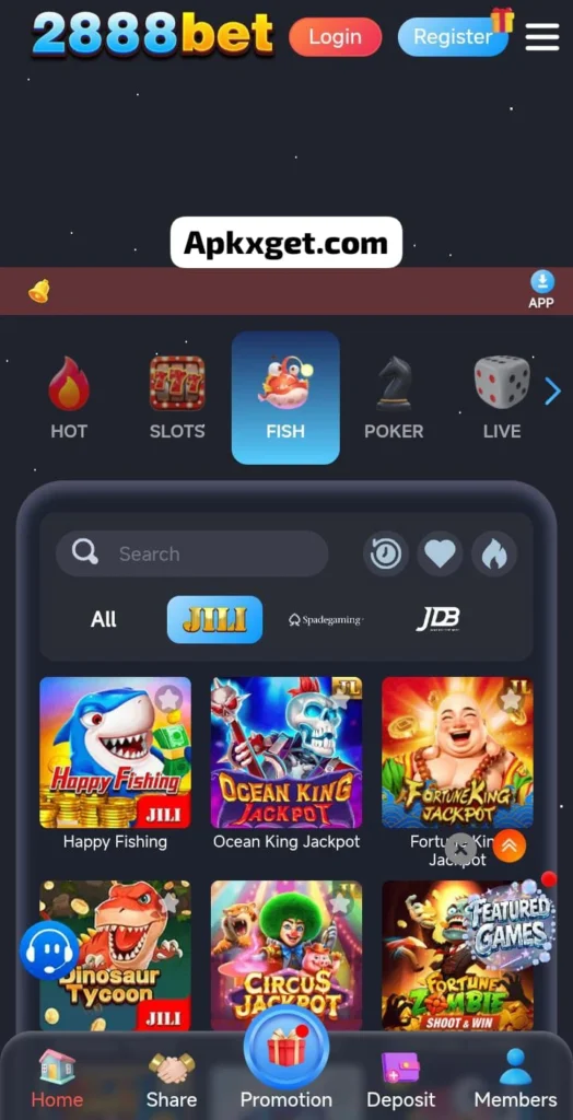 2888 Pak gaming platform