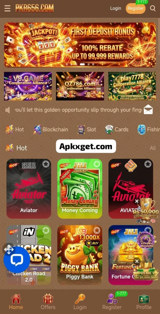 Pkr656 Game best version apk in 2026