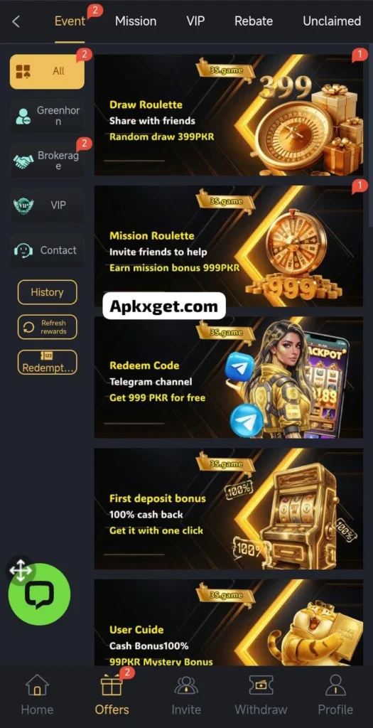 3sgame in pakistan download apk