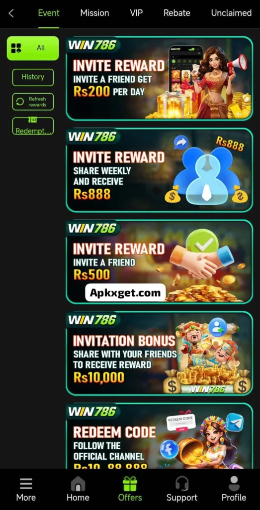 Win786 new earning apk in pakistan