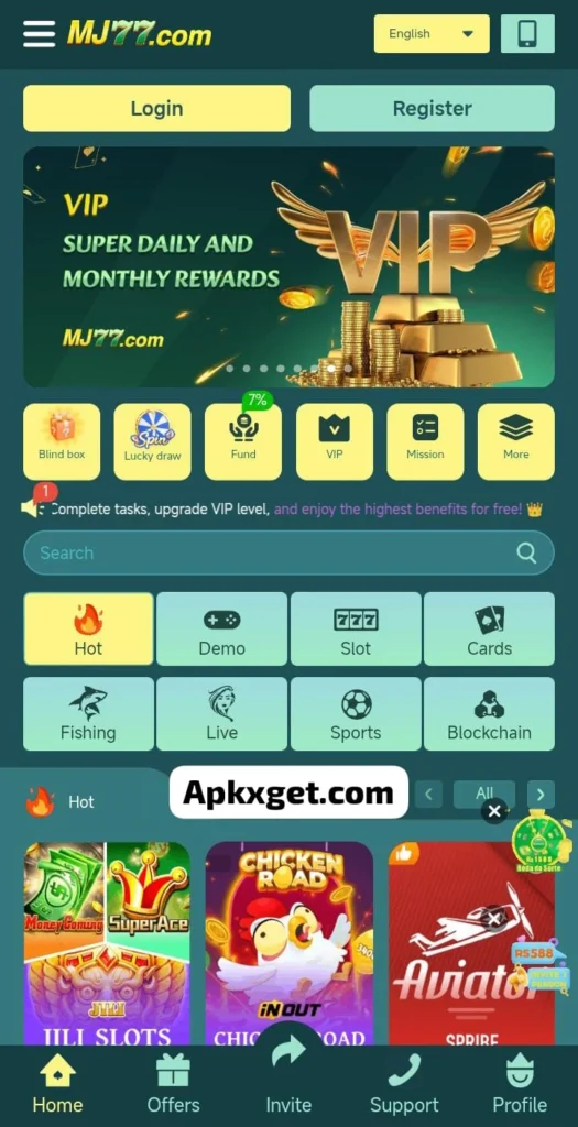 mj77 gaming platform