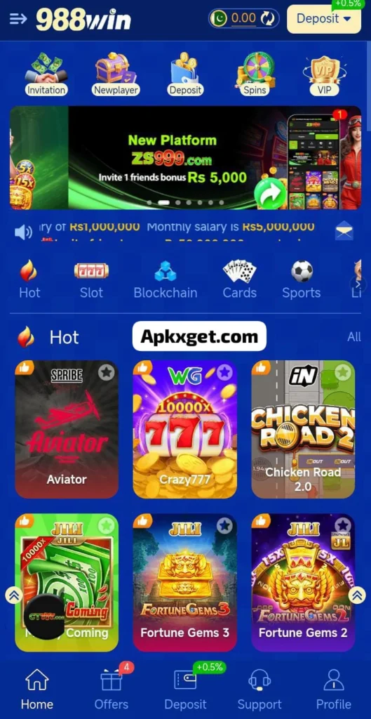 988Win new earning game in 2026