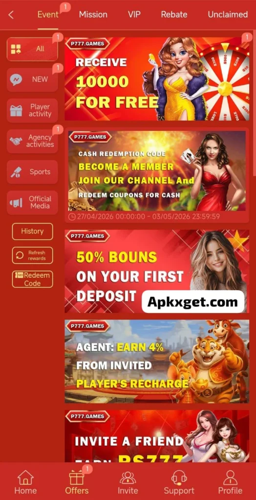 P777 game app 2026