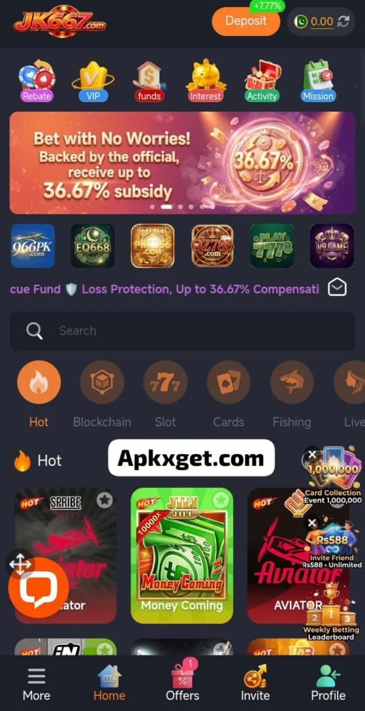 OKPKR game earning apk